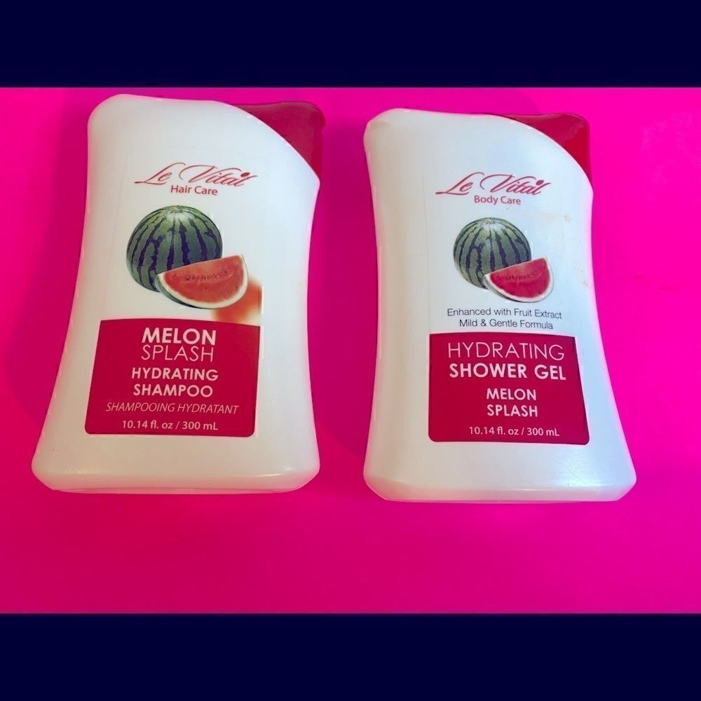 🛍 Le Vital Splash Hydrating Shampoo Melon, & Hydrating Shower Gel 10.1 4fl.OZ
